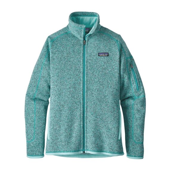 Patagonia Women's Better Sweater Full Zip Jacket Coat in Bend Blue Size Medium - Picture 1 of 10